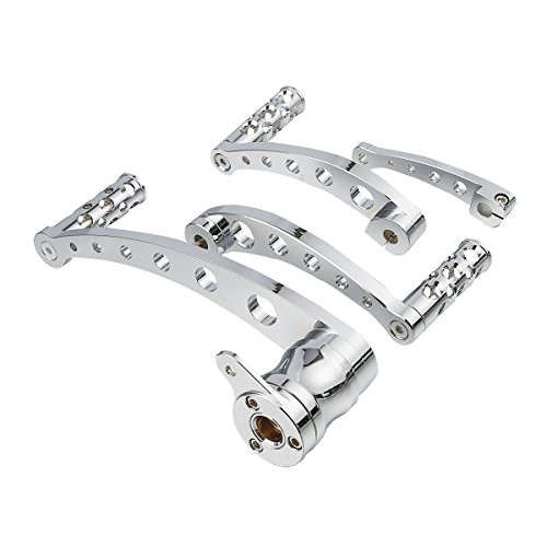 image for TCMT Chrome Motorcycle Shift Lever Brake Arm Fits for Harley Davidson 