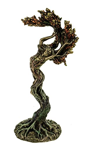 Veronese 708-7801 Forest Nymph Shimmer Figure 26 cm Dryade Tree Spirit, Multicolor, 26 x 12 x 10 cm