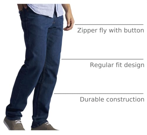 Image of Lee Men's Regular Fit Straight Leg Jean