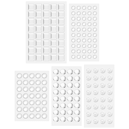 204pcs Points Tactiles Silicone pour Malvoyants Braille