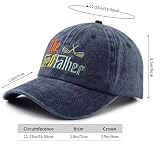 GzacDeope Golf Gifts for Men Dad, Golf Accessories Dad Hat, Golfs Father Baseball Cap, Fathers Day Thanksgiving Birthday Gifts for Papa Grandpa Golfer Navy