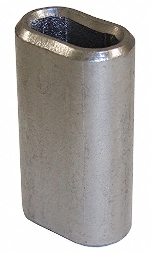 Wire Rope Sleeve, 1/32 in, 304 SS