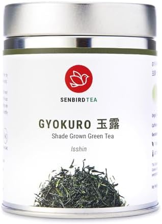Senbird Gyokuro Shade-Grown Loose Leaf Green Tea - Isshin (1.76oz/50g)