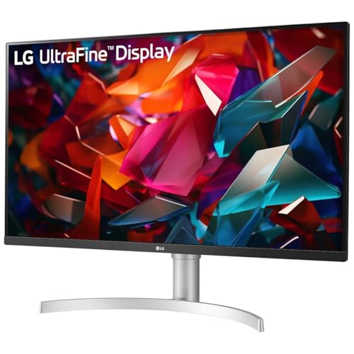 Image of LG 32 inch Class Ultrafine 4K UHD HDR10 IPS Monitor 32UN650K-W - 3840 x 2160 Resolution, 60Hz, 5ms Response Time,