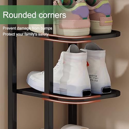 Étagère à chaussures fine et résistante aux rayures en métal - 8