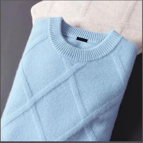 Men's Cashmere Sweater Loose Fashion Knitted Jumper Couple Autumn Pullover Tops2