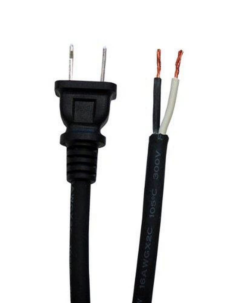 Voltec 03-00047 16/2 SJO Repair Cord, 9-Foot, Black