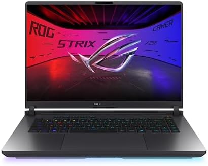 ASUS ROG Strix G16 (2025) Gaming Laptop, 16” ROG Nebula, NVIDIA® GeForce RTX™ 5050 Laptop GPU, Intel® Core™ i7-14650HX, 16GB RAM, 1TB SSD, G615JHR-DS74-CA