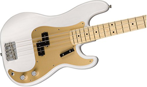 Fender 099-2020-000 10-gaats Mount 1-laags goud geanodiseerd '57 Precision Bass Pickguard - Image 3