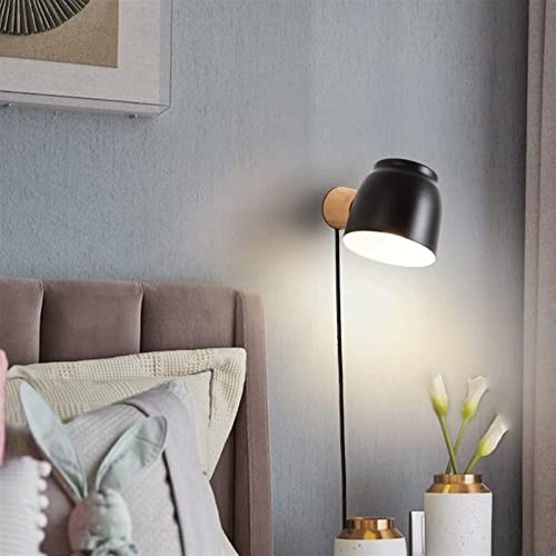 Lámpara giratoria moderna de pared en acabado negro mate para iluminación interior selecta 2