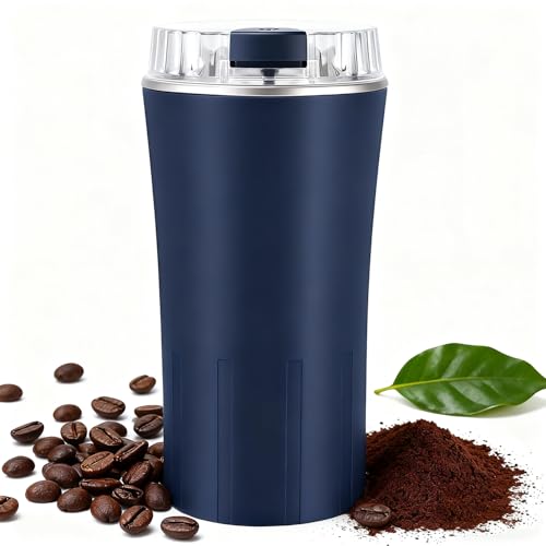 Electric Coffee Grinders,Spice Grinder,300w Portable Small...