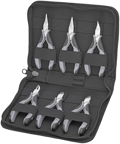 KNIPEX 6 Pc ESD Tool Set in Zipper Pouch