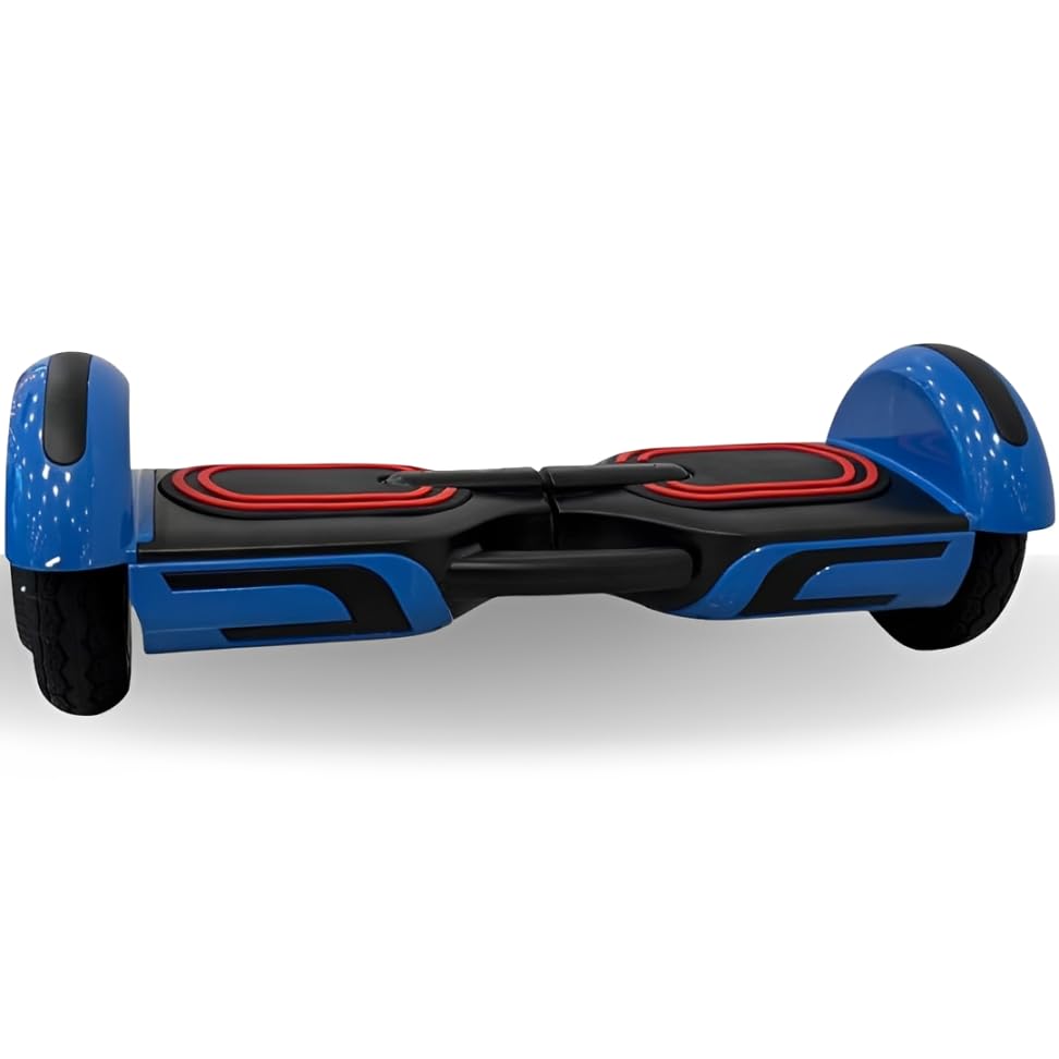 Two-Wheel Self-Balancing Electric Hoverboard 6.5 LED Wheels Smart Scooter with Durable Impact-Resistant Body and Anti-Slip Footpads for Kids and Adults