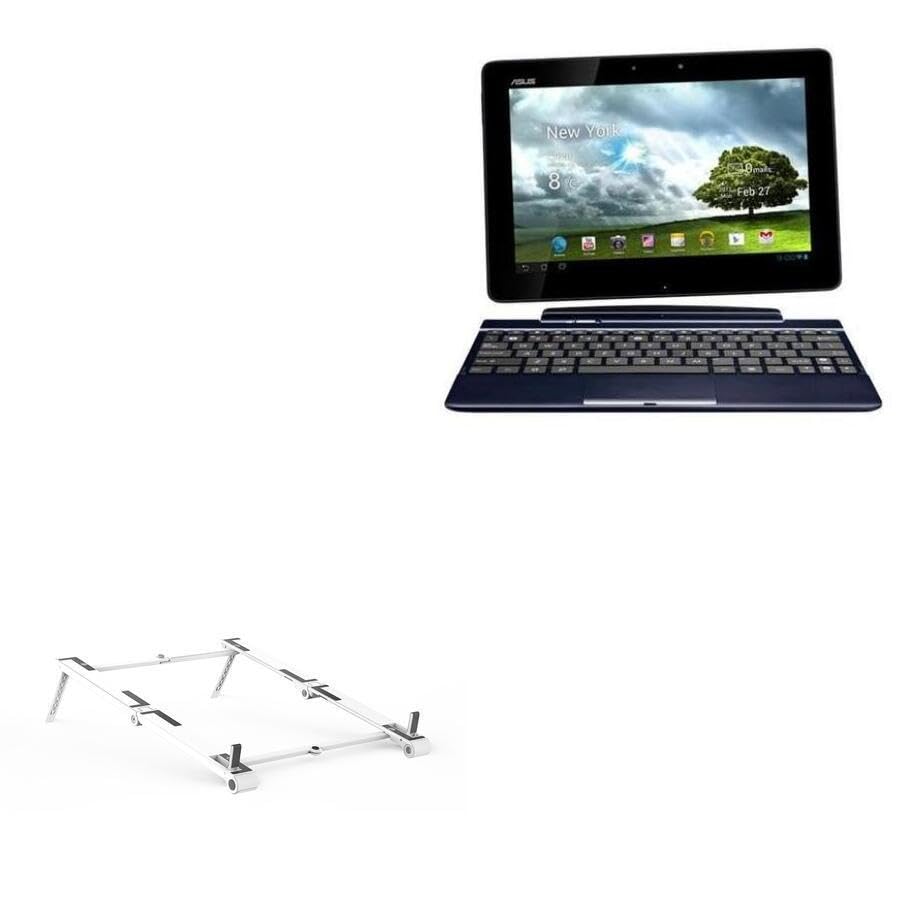 BoxWave Stand and Mount Compatible with ASUS Transformer Pad TF300T - Pocket Aluminum Stand 3-in...