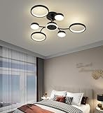 2. High-quality wrought iron lamp body and acrylic lampshade, wrought iron paint lamp body anti-rust and anti-, strong load-bearing, strong and not easy to deform, soft light, better light transmittance and heat dissipation. LED ceiling lights are perfect for your ceiling.