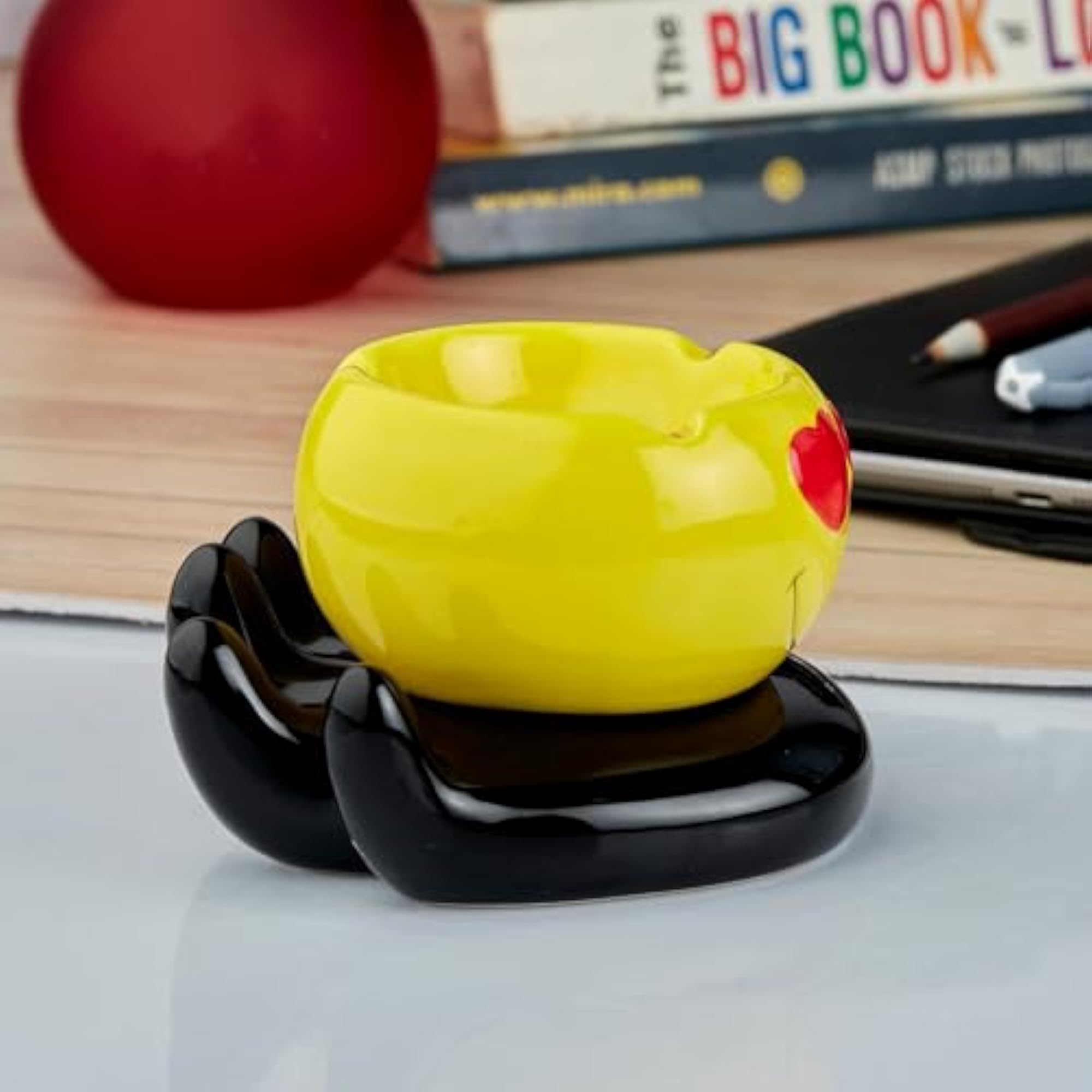 Colorful Retro Ceramic Ashtray