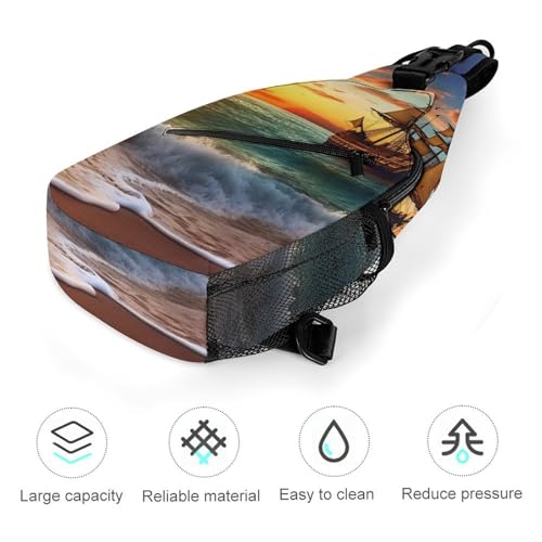 Mochila Deportiva Sling para Senderismo y Uso Casual miniatura 5