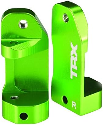 Traxxas 3632G Green-Anodized 6061-T6 Aluminum Caster Blocks (Pair)