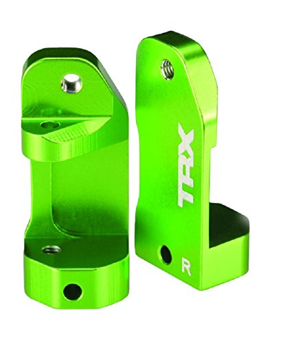 Traxxas 3632G Green-Anodized 6061-T6 Aluminum Caster Blocks (pair)