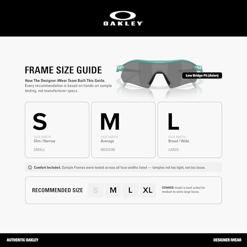 Image of Oakley Unisex Radar Plate Rectangular Sunglasses