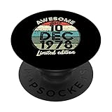 Photo Gallery 45 year old birthday tshirt 10 december 1978 45th birthday popsockets popgrip intercambiabile Photo Gallery 45 year old birthday tshirt 10 december 1978 45th birthday popsockets popgrip intercambiabile