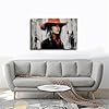 XFATGIA Poster of A Woman in A Red Hat Canvas Poster Bedroom Decor Landscape Office Room Decor Gift 12x18inch(30x45cm) #3
