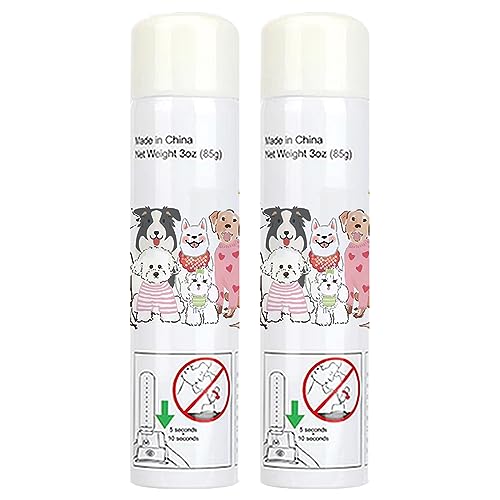Citronella Spray Refill Can for Citronella Spray Dog Bark Control Collars and Remote Trainers-2 Pack