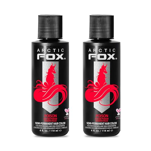 Image of ARCTIC FOX Semi-Permanent Hair Dye Poison - Vegan - 2 x 4 fl oz