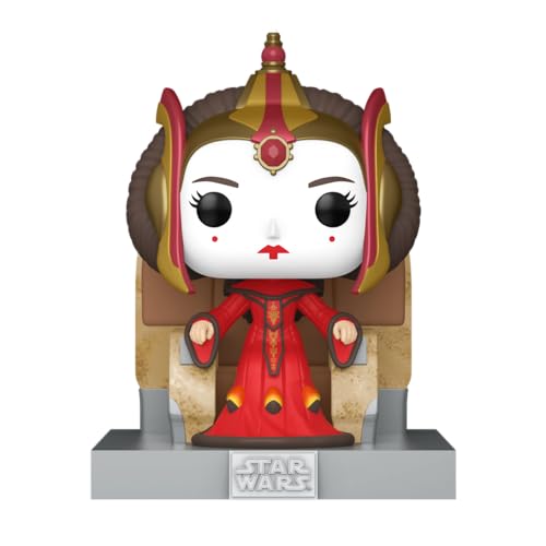 Padmé Amidala on Throne figurine en vinyle pour décorer un bureau