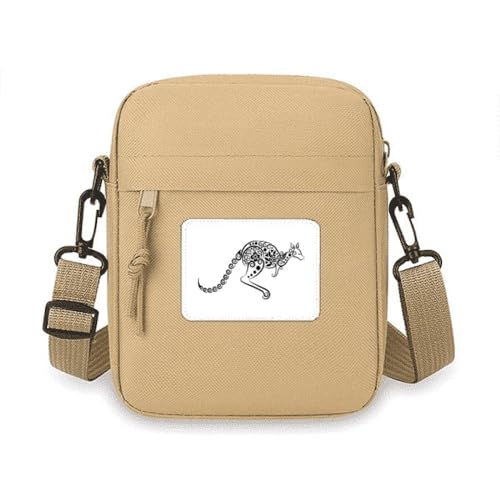 Sac à bandoulière squelette pour téléphone portable et mini sac à main style Australie