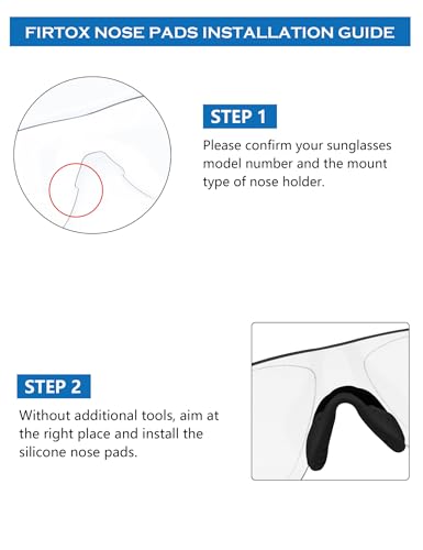 Replacement Nosepieces Nose Pads for Oakley EV Zero Series Sunglass - Options4