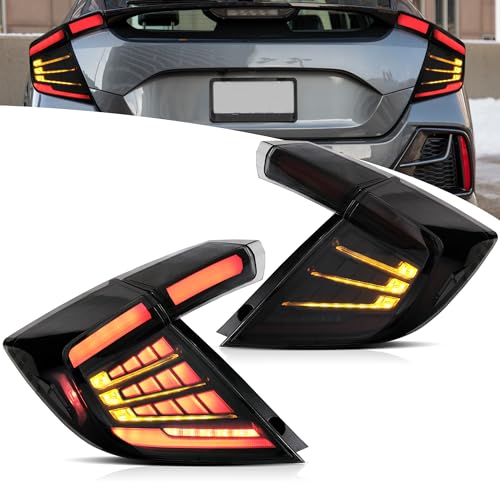 Feux Arrière LED Honda Civic 10 Hatchback VLAND avec Affichage Dynamique