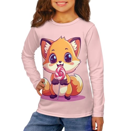 Ystardream Girls Long Sleeve Shirts Cute Graphic Pullover for Casual Outings3