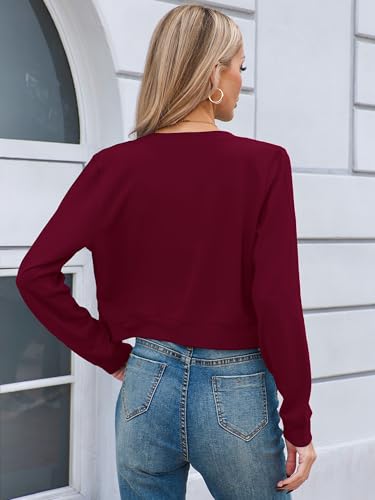 Image of Heymoments Women's Casual Shrugs Lightweight Open Front Cropped Cardigan for Dresses