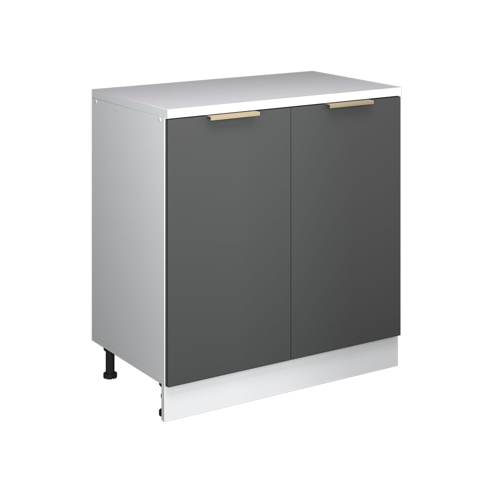 Vicco Extension cabinet Rion, Anthracite gold/White, 80 x 46 cm