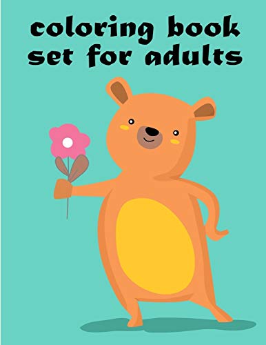 Coloring Book Set For Adults: Easy and Funny Animal Images (Kids gift idea) image 3