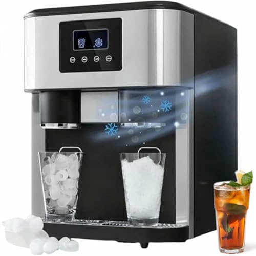 Máquina trituradora de hielo 3 en 1 con pantalla LCD miniatura 1