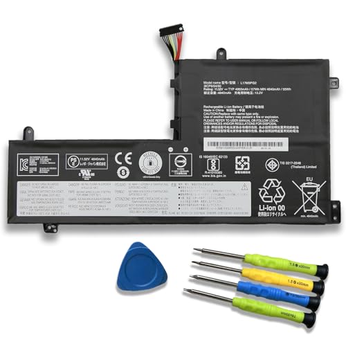 EFOHANA L17M3PG2 L17C3PG2 Laptop Battery Replacement for Lenovo Legion Y7000 Y7000P-1060 Y530-15ich-1060 Y545-81Q6 Y540 Series 5B10Q88555 5B10T310455 11.52V 57Wh 4955mAh (Medium-Length Line)