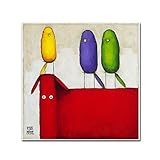 Celebrating Diversity I by Daniel Patrick Kessler, 14x14-Inch Canvas Wall Art