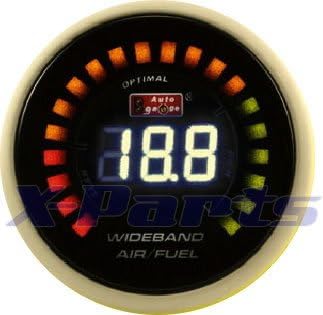 52 MM Lambda Display with Lambda Sensor Broadband Air/Fuel Ratio Car gauge mixture