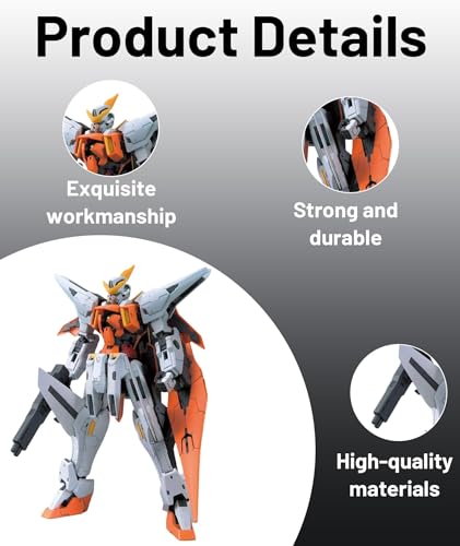Image of GODSDWARES Model Kit, 1 /144 Scale Color-Coded Plastic Model, Beautiful and Durable Suitable for Home (Requires Assembly by Yourself)