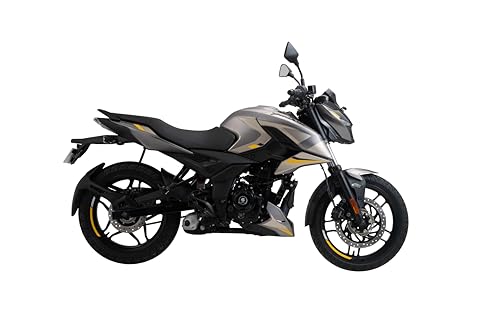 Image of Bajaj Pulsar N160 Twin Disc Single Channel Single Seat Motorcycle /Motorbike - Harbor Grey - Ex-Showroom