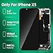 ZoongXingY for iPhone Xs Screen Replacement 5.8 inch - 3D Touch LCD Display Digitizer Frame Assembly with Repair Tools