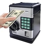 kinrguiyuez Kinder Mini Safe | Elektronisches Rollenspielzeug - Sparbox | Für Kinder Und Mädchen Für Zuhause Wohnzimmer Schlafzimmer Arbeitszimmer Klassenzimmer Geburtstag Und Feiertag