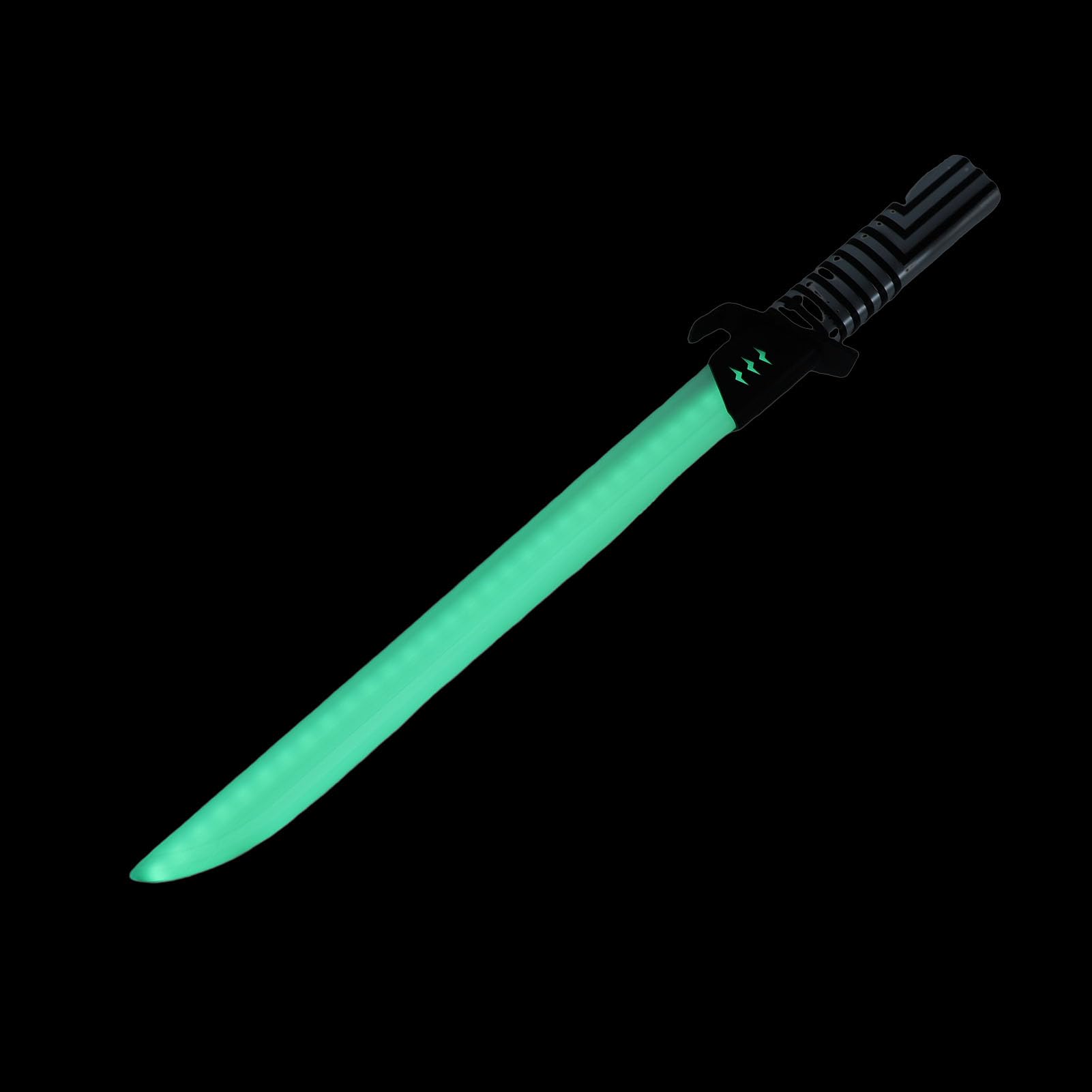 PUSOKEI Buntes LED-Leuchtschwert-Spielzeug für Party, Cosplay, Realistisches Design für und Erwachsene, 65 cm