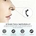 9 sets Nose Shaper Invisible No Pain Nose Lifter Black Nose Up Inserts Silicone Nose Straightener 3 Size Straightening Beauty Kit for Rhinoplasty Shaping