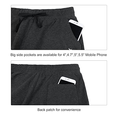 BALEAF-Womens-Active-Yoga-Lounge-Capri-Pocketed-Walking-Crop-Pants