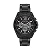 Michael Kors Men’s Brecken Quartz Watch with Stainless Steel Strap