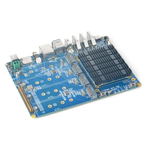 Image of FriendlyELEC CM3588 NAS Kit 2.5G Rockchip Demon Board 4xPCIe3.0 4K /8K CM3588 NAS SDK Kit 4 NVMe HDMI in (16GB Ram+64GB eMMC)