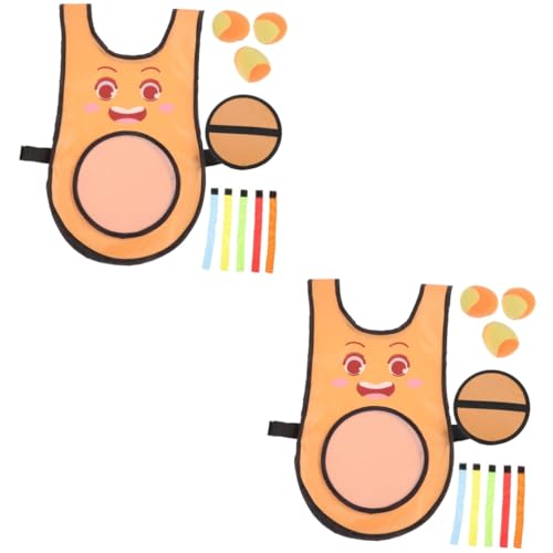 Balles adhésives et gilet de dodgeball collante Toddmomy pour améliorer la coordination des enfants